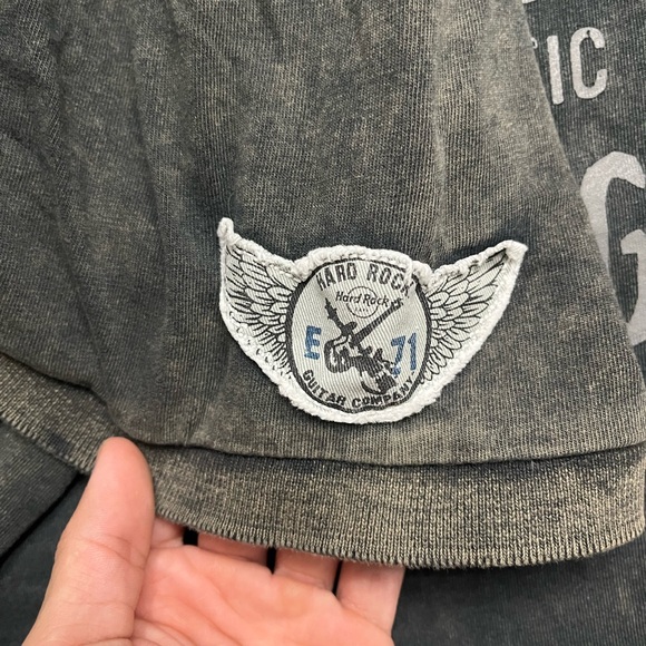 Hard Rock Cafe Men’s Large Short Sleeve Black Polo Shirt Embroidered Montego Bay - Picture 3 of 5